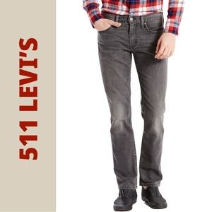 Levi’s 511 Vintage Men’s Slim Fit Gray Jeans (size 32x32)